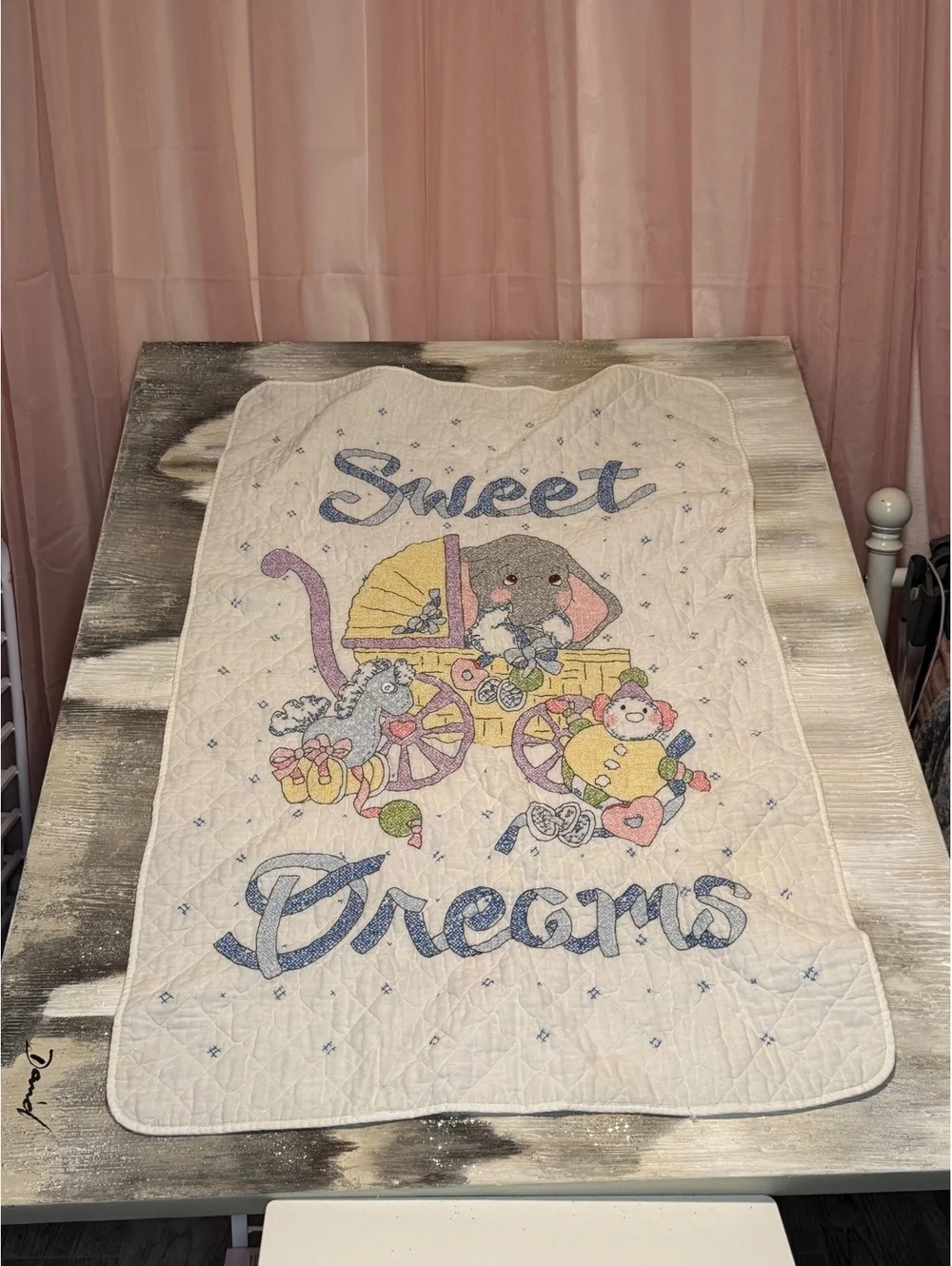 Bucilla Sweet Dreams Vintage Baby Quilt